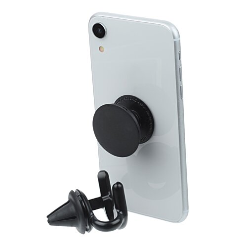 Additional Image 4 - a phone with a black grip