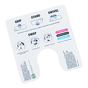 Additional Image 8 - a white card with black and blue text