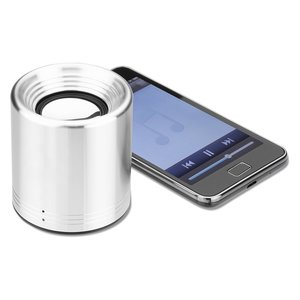Additional Image 3 - a silver cylinder with a black screen next to a cell phone