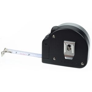 Additional Image 1 - a black tape measure on a white background