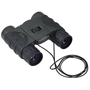 Additional Image 2 - a black binoculars with a cord