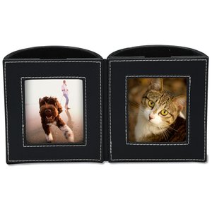 Additional Image 4 - a black photo frame with a couple of pictures