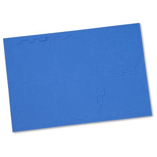 Additional Image 1 - a blue rectangle on a white background