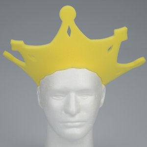 Additional Image 1 - a white head with a yellow crown