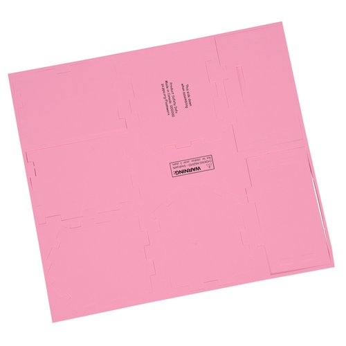 Additional Image 1 - a pink square with black text