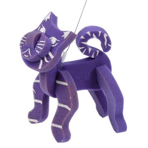 Additional Image 1 - a purple cat toy