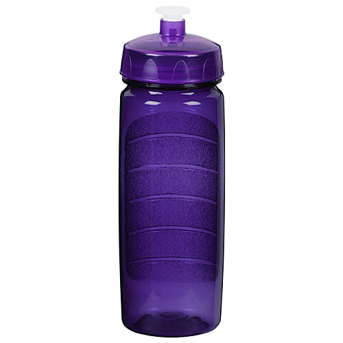 Additional Image 3 - a purple water bottle with a white lid