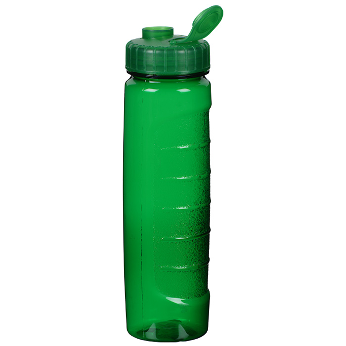 28oz Transparent Custom Water Bottles – Flip Straw