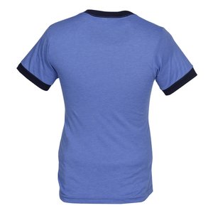 Additional Image 2 - a blue shirt with black trim