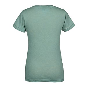 Additional Image 2 - a back of a green shirt