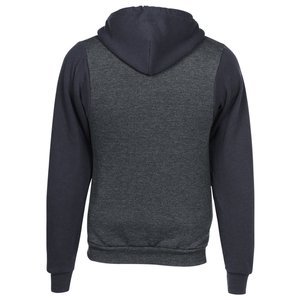 Additional Image 1 - a black hoodie with a white background