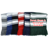 View Image 3 of 3 of Fringed Scarf with Stripes