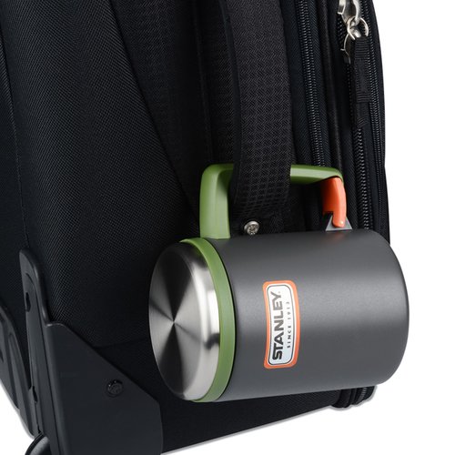 Additional Image 2 - a black suitcase with a grey cylinder