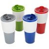 View Image 2 of 4 of Color Effect Ceramic Travel Tumbler - 15 oz.
