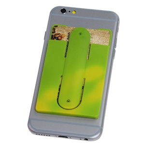Additional Image 2 - a white cell phone with a green screen