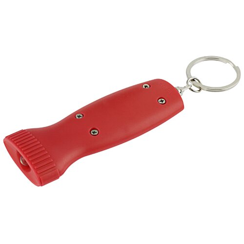 Additional Image 1 - a red key chain with a red handle