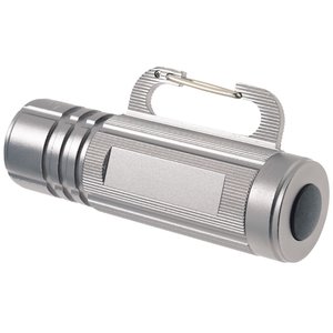 Additional Image 1 - a silver object with a white label