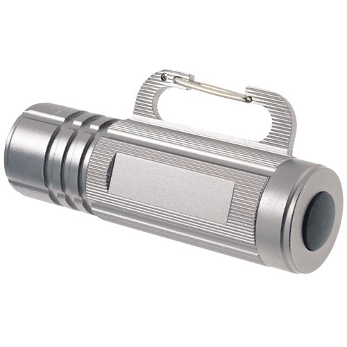 Additional Image 1 - a silver object with a white label