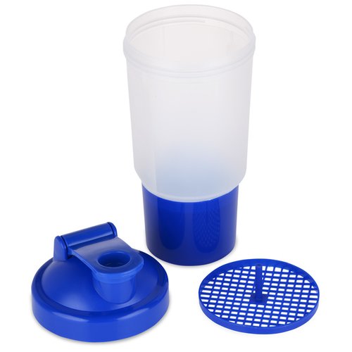 Additional Image 3 - a blue and white plastic bottle