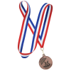 View Image 2 of 3 of 2" Econo Medal with Ribbon - Round