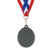 View Image 3 of 3 of 2" Econo Medal with Ribbon - Oval