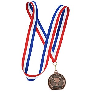 Additional Image 1 - a medal with a red white and blue ribbon