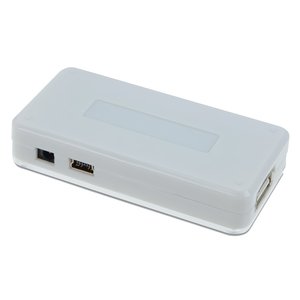 Additional Image 1 - a white rectangular object with black ports