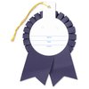 View Image 2 of 2 of Pleated Rosette - 6" x 4" - Double Streamer - String