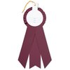 View Image 2 of 2 of Pleated Rosette - 11" x 4" - Triple Streamer - String