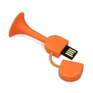 Additional Image 1 - an orange horn shaped device