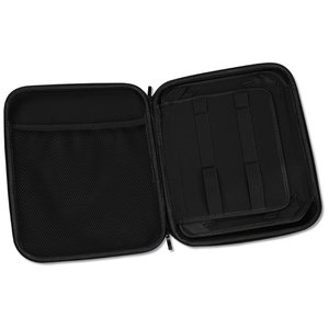 Additional Image 1 - a black wallet with a zipper