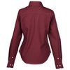 View Image 2 of 3 of Crown Collection Solid Broadcloth Shirt - Ladies' - 24 hr
