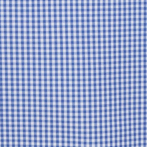 Additional Image 2 - a close up of a blue and white checkered shirt
