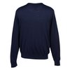 View Image 3 of 3 of Cutter & Buck V-Neck Merino Blend Sweater - Men's