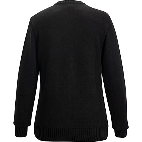 Additional Image 2 - a black sweater on a white background