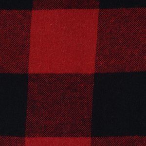 Additional Image 3 - a red and black plaid