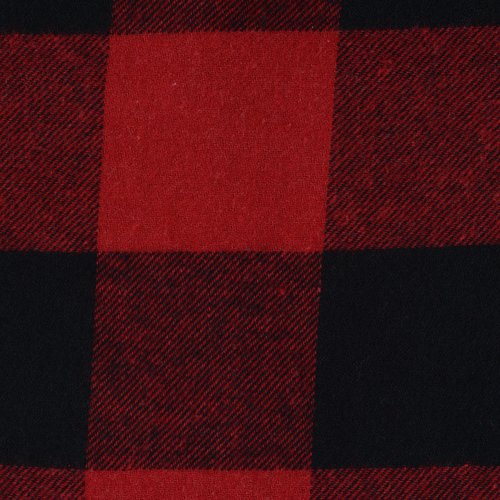 Additional Image 3 - a red and black plaid