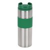 View Image 3 of 3 of Belted Silver Travel Tumbler - 14 oz.