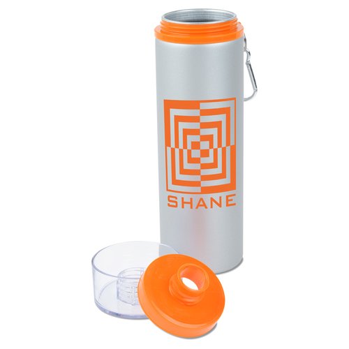 Additional Image 2 - a white and orange can with a lid