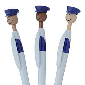 Additional Image 2 - a group of pens with faces