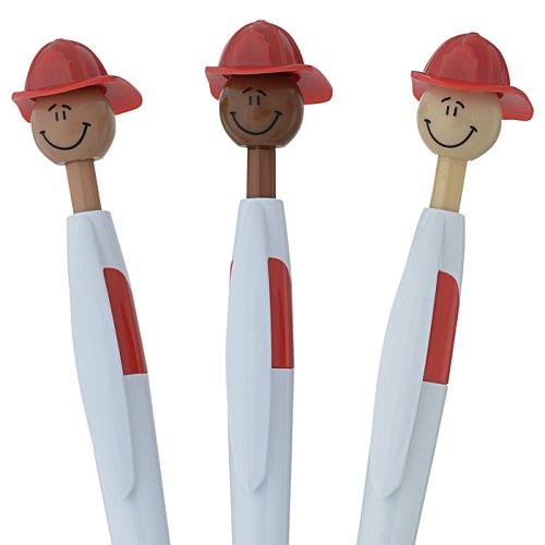 Additional Image 2 - a group of pens with faces on them