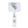 View Image 2 of 3 of Antimicrobial Jumbo Retractable Badge Holder - 40" - Rectangle