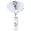 View Image 3 of 3 of Antimicrobial Jumbo Retractable Badge Holder - 40" - Oval