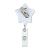 View Image 2 of 3 of Antimicrobial Jumbo Retractable Badge Holder - 40" - Star