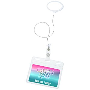 Additional Image 2 - a badge with a cord