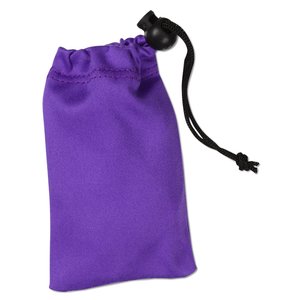 Additional Image 1 - a purple pouch with a black string