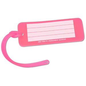 Additional Image 1 - a pink tag with a string