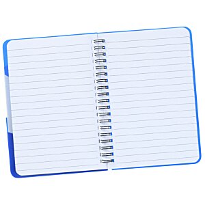 Additional Image 2 - a purple spiral notebook with a purple cover