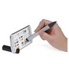 View Image 5 of 7 of Cube 4-in1 Stylus Screen Cleaner Metal Pen with Phone Stand