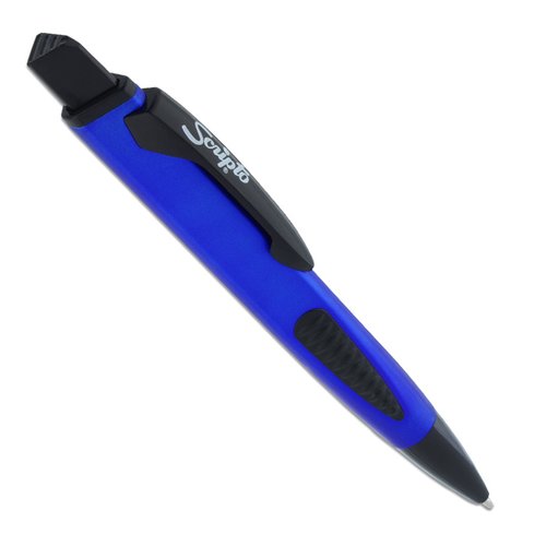 Additional Image 1 - a blue pen with black cap